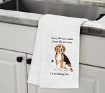 Beagle Kitchen Towel - Soft and Absorbent