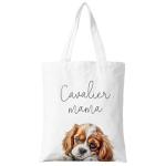 Cavalier King Charles Tote Bag for Dog Moms