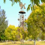 Poodle Wind Chimes - Outdoor Garden Decor