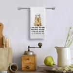 Funny Chef Pomeranian Kitchen Towels, 16x24 Inch