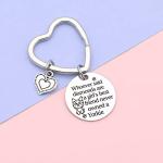 Yorkie Mom Jewelry and Keychain Set