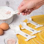 Cute Dog-Themed Measuring Cups and Spoons Set