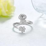 Adjustable 925 Sterling Silver Maltese Ring