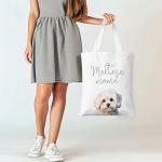 Maltese Mama Tote Bag for Dog Lovers