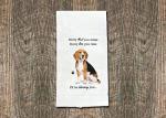 Beagle Kitchen Towel - Soft and Absorbent