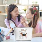 Beagle Anatomy Makeup Bag for Dog Lovers