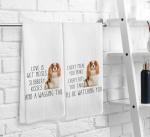 Cavalier King Charles Spaniel Kitchen Towel Set