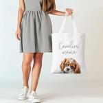 Cavalier King Charles Tote Bag for Dog Moms