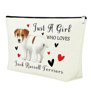 Jack Russell Terrier Makeup Bag for Dog Lovers