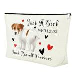 Jack Russell Terrier Makeup Bag for Dog Lovers