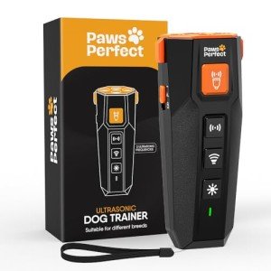 PawsPerfect Ultrasonic Dog Trainer - Rechargeable Behavior Aid