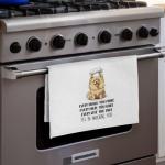 Funny Chef Pomeranian Kitchen Towels, 16x24 Inch