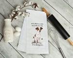 Jack Russell Cotton Kitchen Towels - 2 Pack