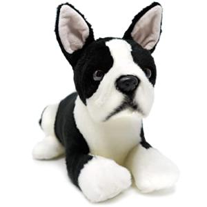 TigerHart Baxter Plush Boston Terrier Toy – 12 Inch