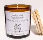 Boston Terrier Fart Candle - Lavender & Eucalyptus