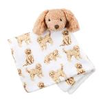 Tan Doodle Dog Woobie for Comfort and Fun