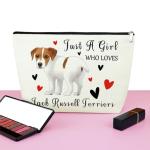 Jack Russell Terrier Makeup Bag for Dog Lovers