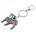 Pit Bull Keychain for Dog Lovers – Blue