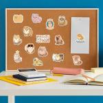 Pomeranian Puppy Vinyl Stickers - 50PC Set