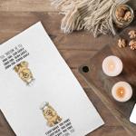 Funny Chef Pomeranian Kitchen Towels, 16x24 Inch