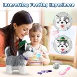 Interactive Plush Talking Husky Dog Toy