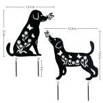 Labrador Dog Garden Stakes - Charming Yard Decor