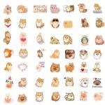 Pomeranian Puppy Vinyl Stickers - 50PC Set