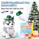 Interactive Plush Talking Husky Dog Toy