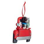 Personalized Bernese Mountain Dog Truck Ornament