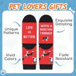Funny Boston Terrier Socks for Dog Lovers