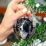 Border Collie Christmas Ornament for Dog Lovers