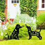 Labrador Dog Garden Stakes - Charming Yard Decor