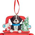 Personalized Bernese Mountain Dog Truck Ornament