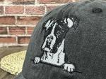 Embroidered Dog Baseball Hats for Dog Lovers