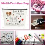 Jack Russell Terrier Makeup Bag for Dog Lovers