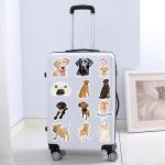 Cute Labrador Retriever Vinyl Stickers - 60 Pack