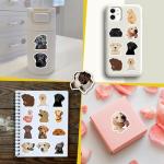 Cute Labrador Retriever Vinyl Stickers - 60 Pack