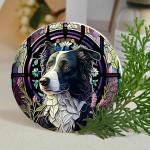 Border Collie Christmas Ornament for Dog Lovers