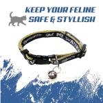 Milwaukee Brewers Adjustable Cat Collar with Bell