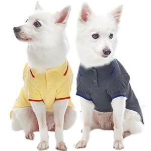 Blueberry Pet School Polo Shirts for Small Dogs
