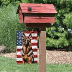 German Shepherd Garden Flag – Double Sided Decor