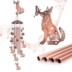German Shepherd Wind Chimes for Dog Lovers