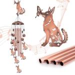 German Shepherd Wind Chimes for Dog Lovers