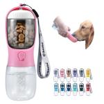 Portable Dog Water Bottle with Food Compartment