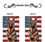 German Shepherd Garden Flag – Double Sided Decor