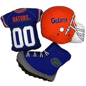 Florida Gators Chewable Plush Pet Toy Set