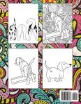 Dog Butt Coloring Book for Fun and Relaxation
