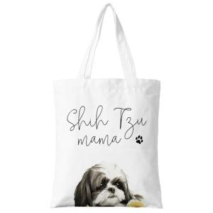 Shih Tzu Mama Tote Bag for Dog Lovers