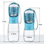 Leak-Proof Water Bottle with Food Container