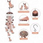 German Shepherd Wind Chimes for Dog Lovers
